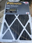 Filtrete 16X25X1, Furnace Air Filter, Mpr 1200, Allergen Defense Odor 2-PACK. Fixed Price $40.00.