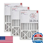 Honeywell Home 16X25X4 Merv Furnace Air Filter Pack CF408F1625-3PKAM. Fixed Price $133.32.
