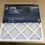 Project Source 20X20X1 Air Filter Merv 8 (3 Pack). Fixed Price $20.00.
