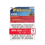 Filtrete Electrostatic Air Filter, 1000 Mpr, NADP03-2IN-4, 20 X 25IN. Fixed Price $38.16.