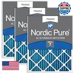 Nordic Pure 25X25X1 Pleated Air Filters Merv 7 3 Pack. Fixed Price $61.35.