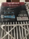 New Honeywell Home CF200D2025 Air Filter 20X25X4. Fixed Price $25.00.
