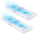 2 Pack Magnetic Air Vent Extender For Under Furniture, Upgraded Thickened Floor. Fixed Price $39.96.