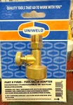 Uniweld FV600 CGA600 To Mc Adapter Disposable Tanks Acetylene Propane/map Gas. Fixed Price $26.00.