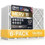Bnx Trufilter 14X18X1 Air Merv 11 (6-PACK) Made In Usa Allergen Defen. Fixed Price $66.17.