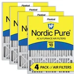 16X25X5 (4 3/8) Honeywell/lennox Replacement Merv 10 Air Filters Pack. Fixed Price $114.99.