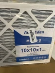 10X10X1 Air Filter 6-PACK Amazeden Merv 8 Actual Size 9.75 .75". Fixed Price $19.99.