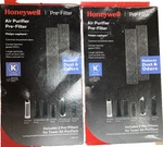 Lot Of Honeywell HRFK2 Replacement Black- Quantity 8 Filters. Fixed Price $13.50.