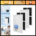 Pack Hepa Carbon Replacement Filters For Hunter Air Purifiers 30050 30054. Fixed Price $65.99.