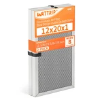 Wattrip 2-PACK 12X20X1 Merv 8 Reusable Washable Electrostatic Air Filters. Fixed Price $90.84.