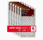 Filtrete 10X36X1 Air Filter Mpr 1000 Merv 11, Allergen Defense, 6-PACK (exact.... Fixed Price $79.99.