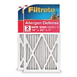 Filtrete 14X3X1, Furnace Air Filter Mpr Merv 11, Allergen 14X30X1, White. Fixed Price $43.53.