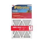 Filtrete Electrostatic Air Filter, 1000 Mpr, NADP01-2IN-4, 16 X 25IN. Fixed Price $38.16.