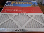 Filtrete 20X20X1 Air Filter Mpr 1000 Merv 11, Allergen Defense, 4-PACK. Fixed Price $71.99.