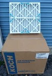 Koch 20X20X4 Merv 13 Furnace Air Filter Pleated Multi-pleat 6 Pack/case. Fixed Price $69.99.