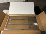 Lg AXRGALA01 Aluminum Rear Grille For 26" Air Conditioners, Silver, Count. Fixed Price $29.87.