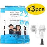 Nose Mask, Natural Filter, Dust Block, Pollution Protection, General (l) X 3PACK. Fixed Price $19.99.