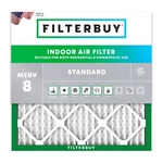 Filterbuy 20X20X1 Pleated Air Filters, Replacement For Hvac Furnace (merv 8). Fixed Price $27.98.