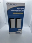 Cabiclean Hepa Carbon Replacement Air Filter Pack 04383, 04384, 04385. Fixed Price $12.76.