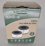 Two Pack Isinlive BS-03 True Hepa Air Filter Stage Fits Partu And Slevoo. Fixed Price $9.77.