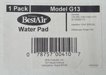 Best Air Water Pad Furnace Humidifier Filter Model G13 #078757004107. Fixed Price $14.99.