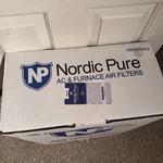 Nordic Pure Pleated Merv 12 Air Filters 20X20X5 Pack For & Furnace. Fixed Price $37.11.
