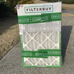 Filterbuy Merv 8 Pleated Air Filters 16X25X2 4 Pack Made In Usa. Fixed Price $30.00.