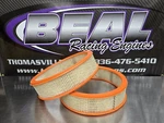 Set Of 2 Fram HPCA8 Racing Air Filter High Perf 14"X3" Circle Track Dirt. Fixed Price $59.75.