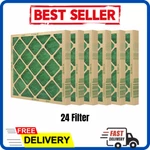 24 Filters Aaf Flanders 20X20X1 Nested Fiberglass Merv Air 4-PACK X6. Fixed Price $49.99.