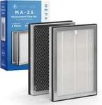 Medify MA-25 Replacement Filter Set Hepa H13 For Allergens, Smoke, Dust, 1-PACK. Fixed Price $39.99.