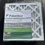 Merv 8, 14X14X1 Filterbuy Pleated Air Filters, Replacement Hvac Furnace 5 Pkg. Fixed Price $24.95.