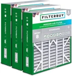 Filterbuy 20X25X6 Merv 8 Air Replacement Hvac Furnace. Fixed Price $150.38.