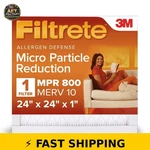 Filtrete 24X24X1 Hvac Air Filter Mpr 800 Merv 10. Fixed Price $34.99.