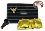 C17 Flying Angel Gold Colour Pewter Air Freshener Fits On Vent Clip Kit. Fixed Price $21.53.