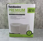 Durabasics Premium Humidifier Filters HAC-504 4PK New Open Box. Fixed Price $24.95.