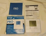 PRO1 T725 Heat Pump Conventional Digital Thermostat Day 5/1/1 New Open Box. Fixed Price $49.99.