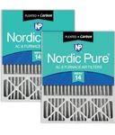 Nordic Pure 20X25X5 (19 3/4 1/4 19.8" 24.3" 4.9", Merv 14, Pack. Fixed Price $100.00.