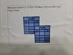 4PK- Mitsubishi Electric E12-F63-100 Nano Platinum Mini Split Filter. Fixed Price $124.99.