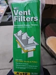 Web Vent Filters 10 Pack Electrostatic Register 90 Day Filtration 4 X12" Open. Fixed Price $8.99.