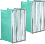 2 Pcs Merv 14 Synthetic Pocket Air Filter Replacement For Jet Afs 1000B. Fixed Price $118.27.