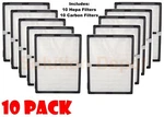 Pack Hepa + Carbon Filters For Idylis IAF-H-100D AC-2118 AC-2123 IAP-10-280. Fixed Price $83.99.