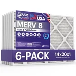 Bnx Trufilter 14X20X1 Air Merv 8 (6-PACK) Made In Usa. Fixed Price $74.95.