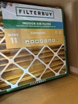 Filterbuy 20X20X4 Pleated Air Filters, Replacement For Hvac Furnace (merv 11). Fixed Price $25.00.