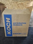 (qty 2) Koch Filter 111-600-103 Duramax Extended Surface Plastic 24"X12"X. Fixed Price $238.71.