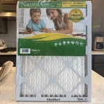 New Flanders Cleaning Filter Natural Aire 15X20X1 Standard 4PK. Fixed Price $39.99.