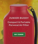 Smokebuddy Jr. Personal Air Filter Pocket-sized Odor Remover. Fixed Price $16.95.