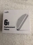 Uah Pet Fountain Replacement Filters Open Box Set Of 4 Model UGLX02. Fixed Price $8.00.