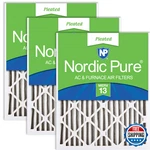 Nordic Pure 25X25X2 Actual Size 24 1/2 3/4 Pleated Merv Air. Fixed Price $124.50.