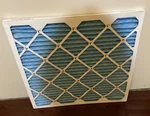 Filter King 22X24X1 Air - Pack Merv 13 Actual Size 21.5 23.5 .75". Fixed Price $50.00.