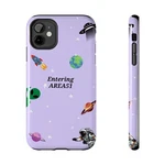 Area 51 Astronaut Phone Case, Fun Alien, Unique Space, Cosmic. Fixed Price $12.00.